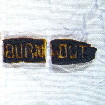 "Burn Out" - Food Art Project in progress