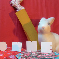 Happy New Year 2011 -  Installation of hand made objects 