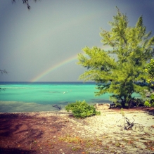 "Morning Rainbow" - Hao Atoll,Tuamotu Islands, French Polynesia